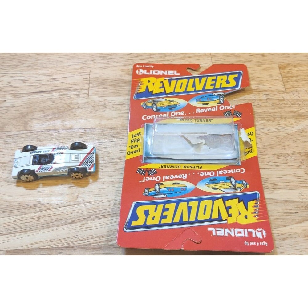 1989 Lionel Revolvers Nitro Turner Diecast Car - Vintage 80s Toy Collectible